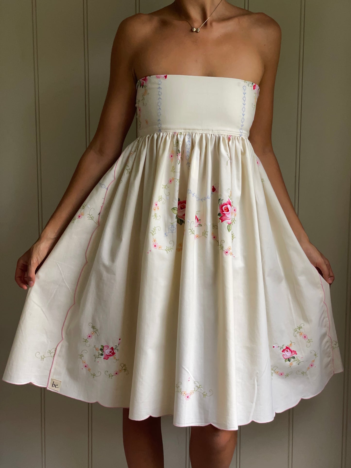 Sophia 1920s Tablecloth Dress