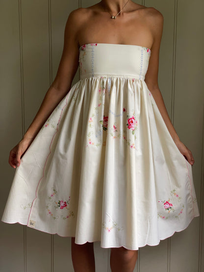 Sophia 1920s Tablecloth Dress