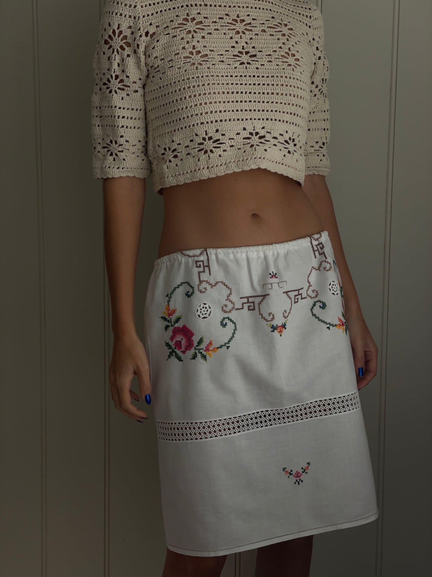 1950s Tablecloth Skirt