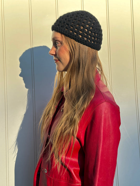 Crochet Beanie (Black)