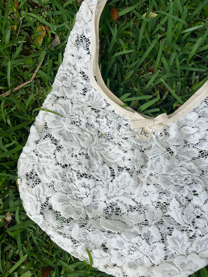 be. bag (textured flower)