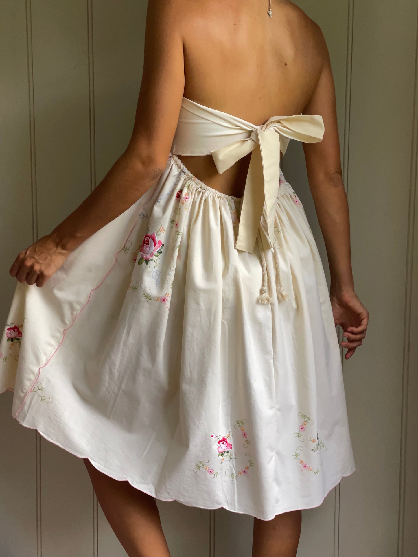 Sophia 1920s Tablecloth Dress