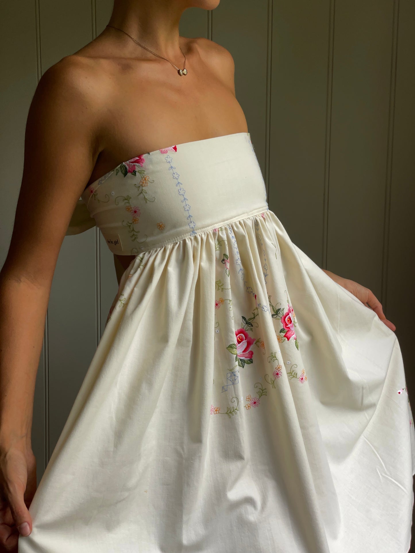 Sophia 1920s Tablecloth Dress