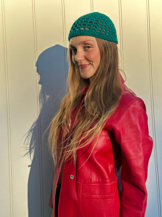 Crochet Beanie (Forest)